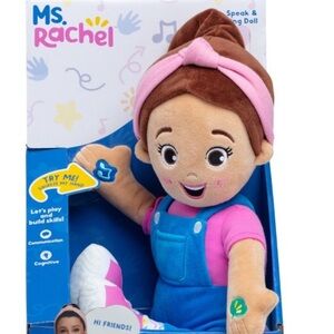 Rachel Interactive Doll with Pink and Blue Outfit